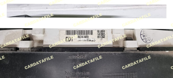 SSANGYONG KORANDO III 80210-34050 EC1 EPROM S93C66 - Image 3